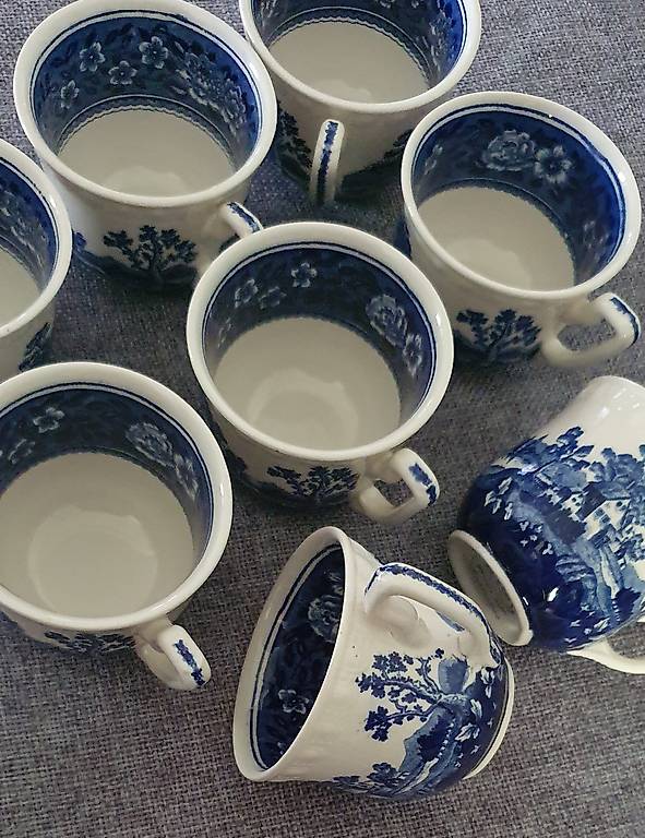 Tasses à expresso Villeroy et Boch, Burgenland – Vaisselle Vintage & Cie
