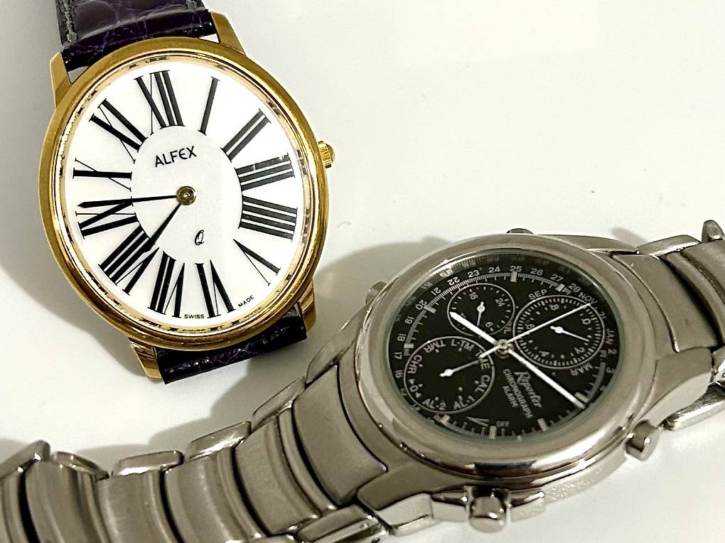 Montre Vintage ALFEX Suisse Édition Limitée 89 - Chrono à Réétalonner - TB état