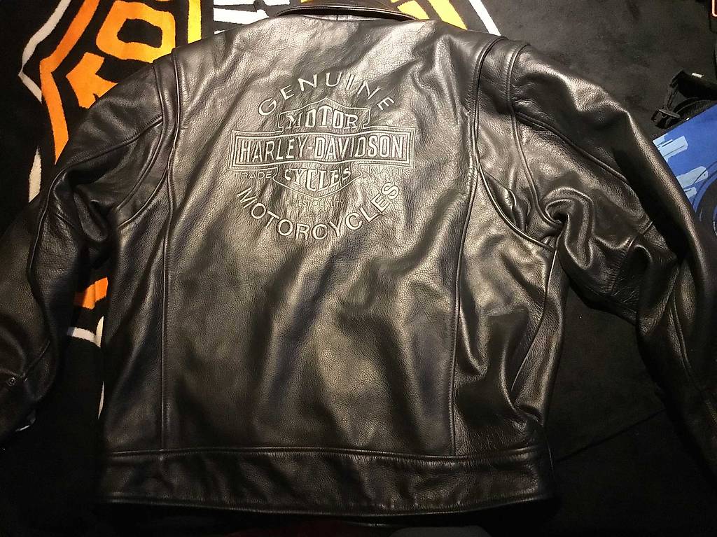 BLOUSON CUIR MOTO harley davidson homme EUR 60,00 - FR