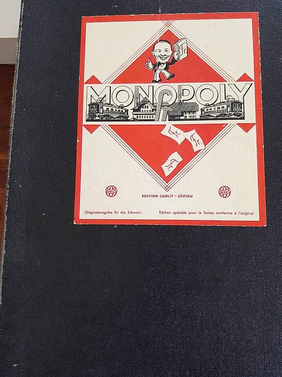 Jeu De Société Monopoly – Version Ancienne Et Vintage