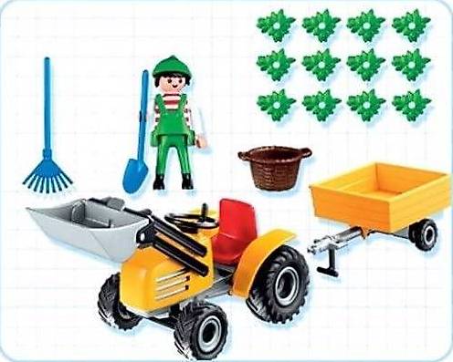 Playmobil 4486 Gärtner mit Traktor und Anhänger im Kanton Aargau