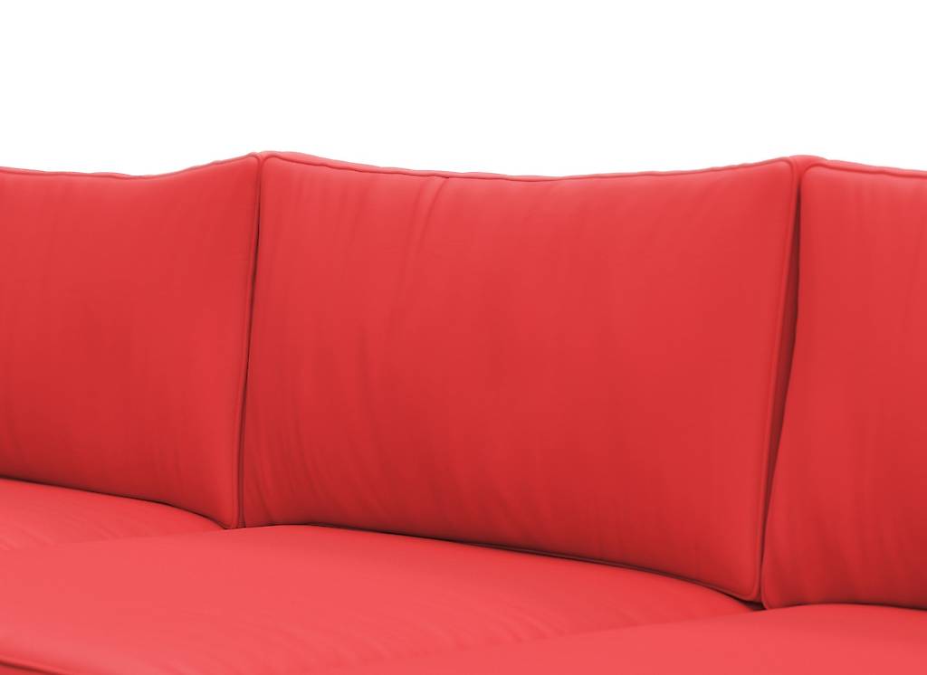 2 coussins d'extérieur 60cm x60cm rouge - Décoration
