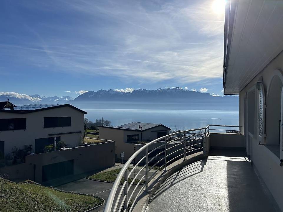 Bel appartement à Lutry avec une vue à couper le souffle Canton Vaud louer anibis ch