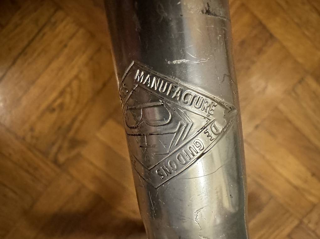 Guidon Chromé Rétro Vélo - Vintage - Très Bon état