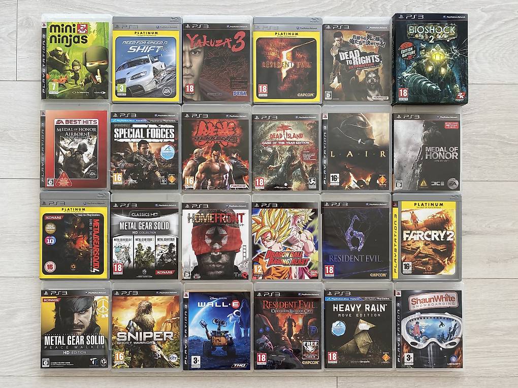 Lot jeux playstation 3 - Jeux vidéo
