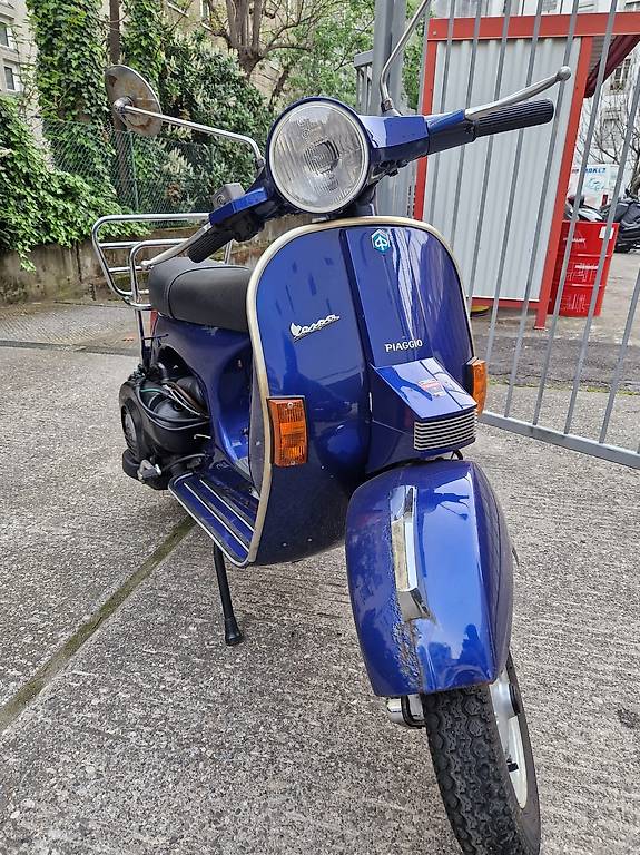 Motorcycle Vespa Px 125 1985 2+ Hundred Vespa Px Royalty-Free