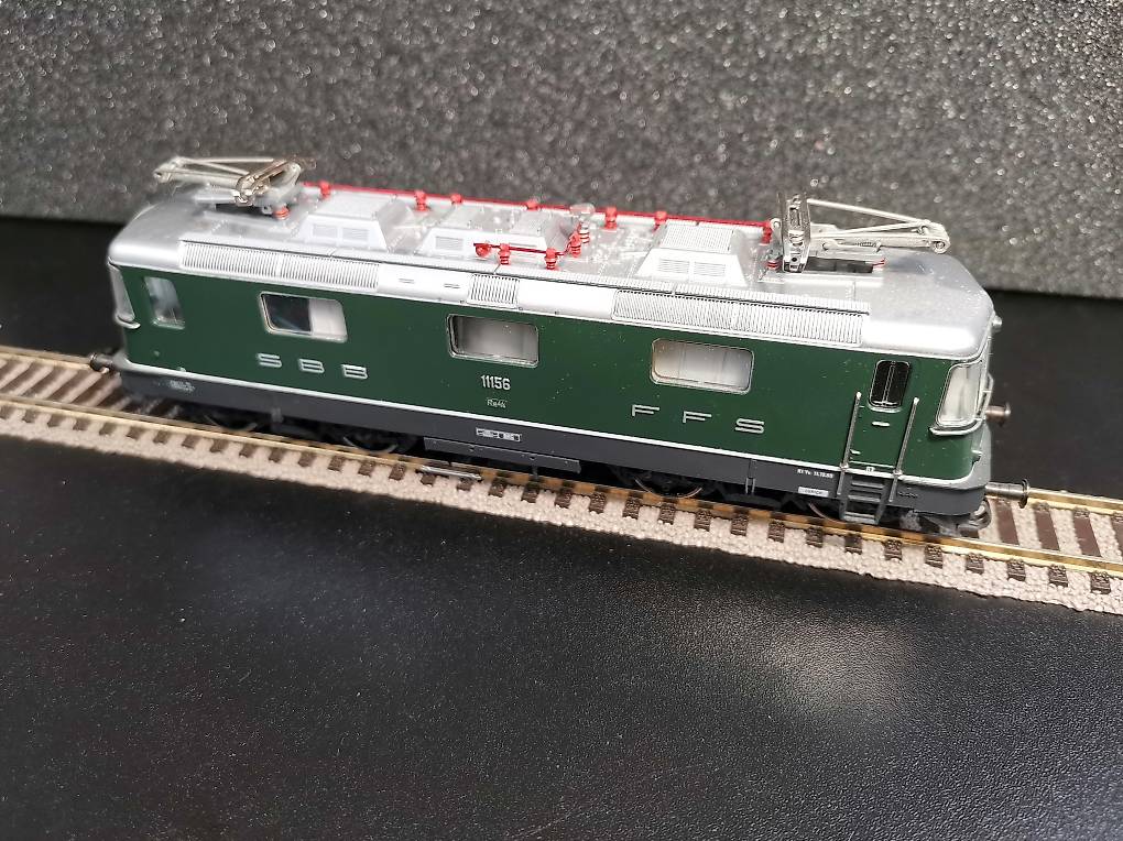 Fleischmann 4343, SBB Re4/4II, Lok 11156 - mit 2 Motoren! im