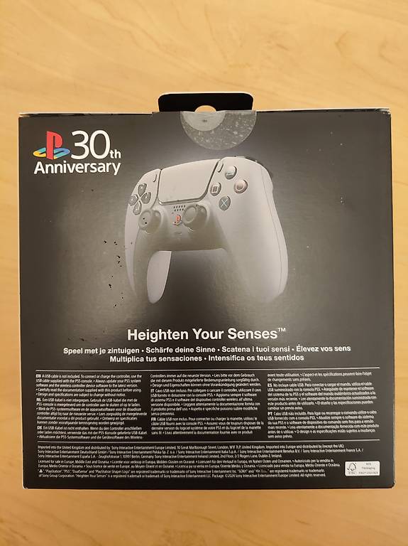 Manette PS5 DualSense Edge - Édition Limitée 30e Anniversaire Grise