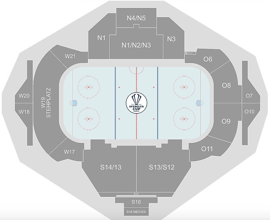 SPENGLER CUP 2025 TICKETS FÜR ALLE SPIELE Canton BaselLandschaft