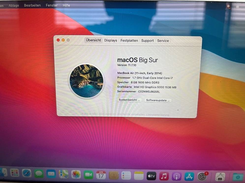 Apple MacBook Air 11