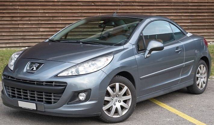 Peugeot 207 CC ( 2007-) P.B. Vert Encapsulé