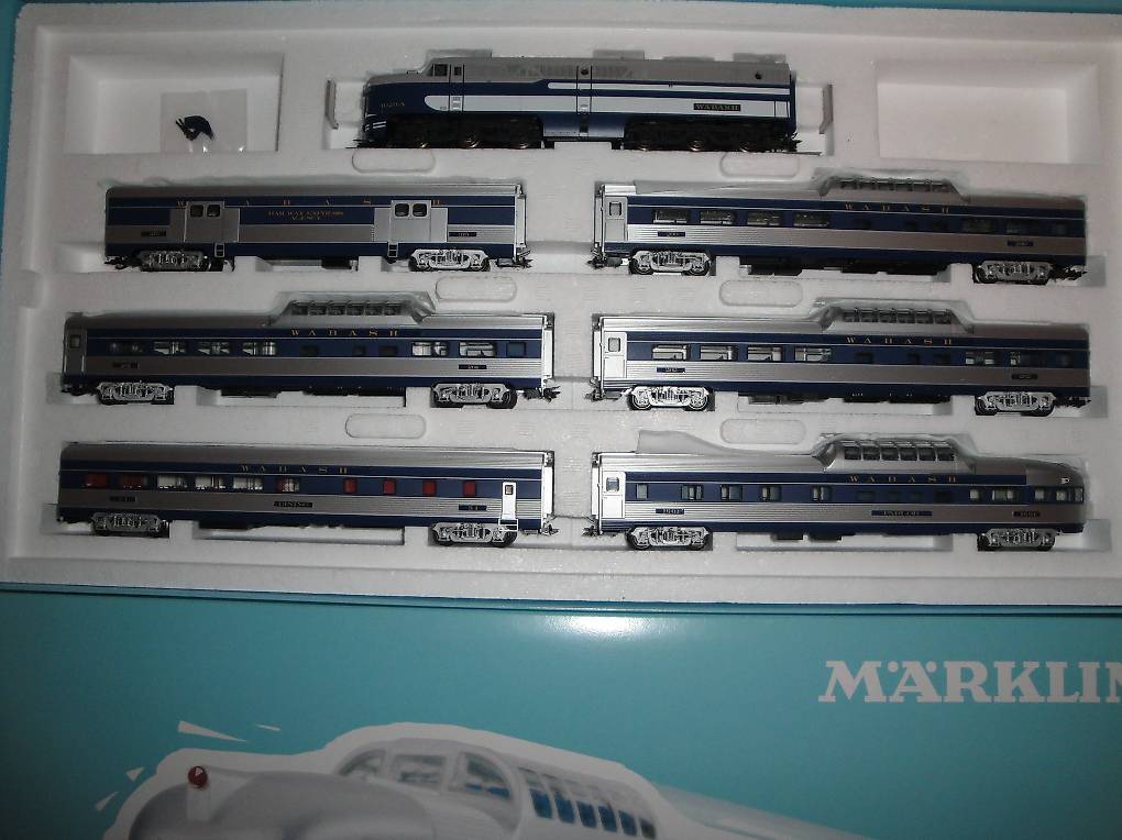 marklin 26490 blue bird ブルーバード Marklin 26490 Blue Bird Passenger Train Set | eBay