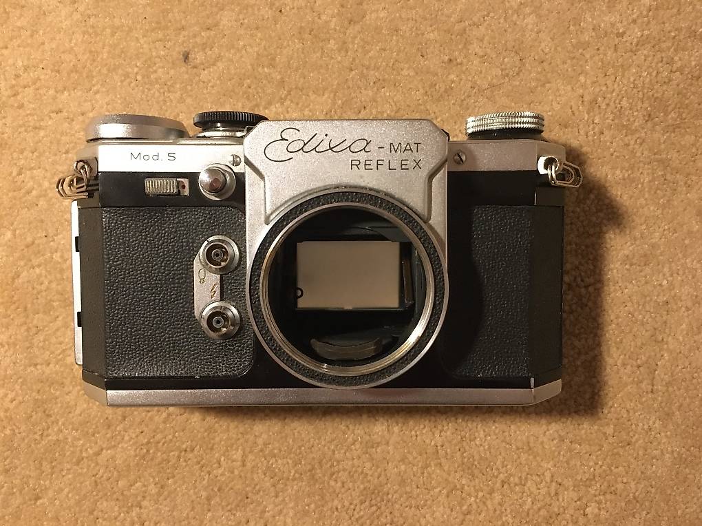 Appareil Photo Edixa Mat Reflex Mod. B-L + Bon - Argentique - Occasion