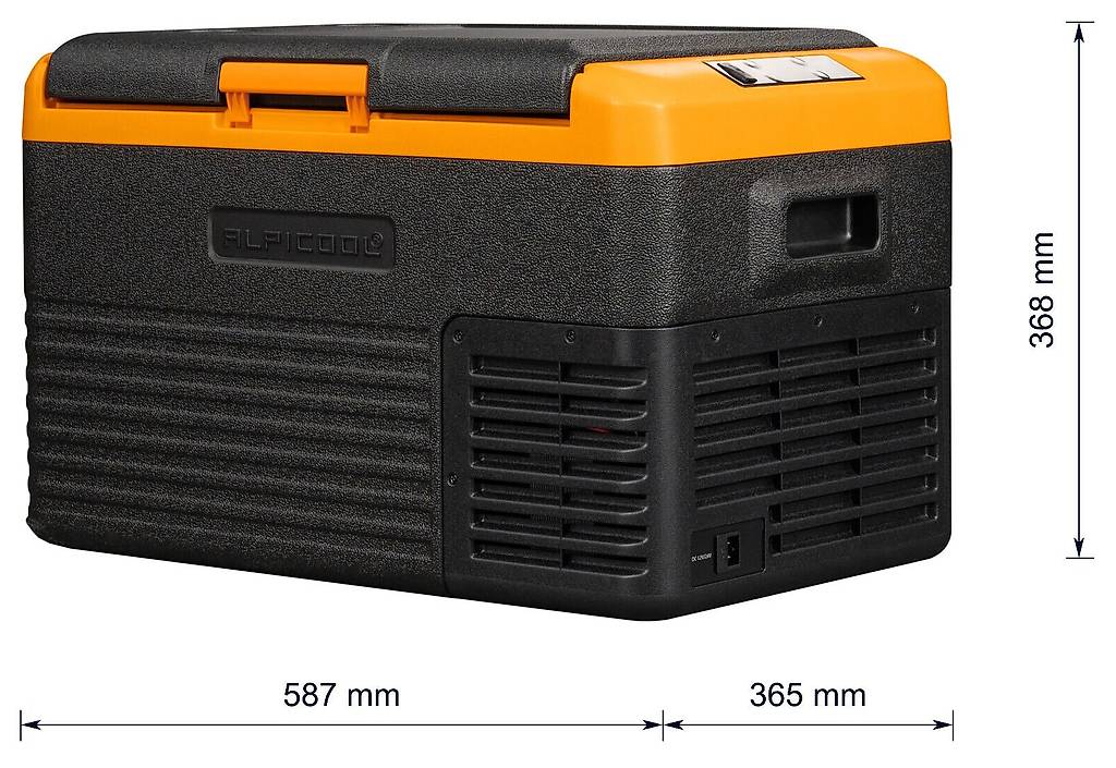 Glacière électrique Alpicool DD40 40L Dual Zone - Compresseur 12/24/230V - Camping, Van