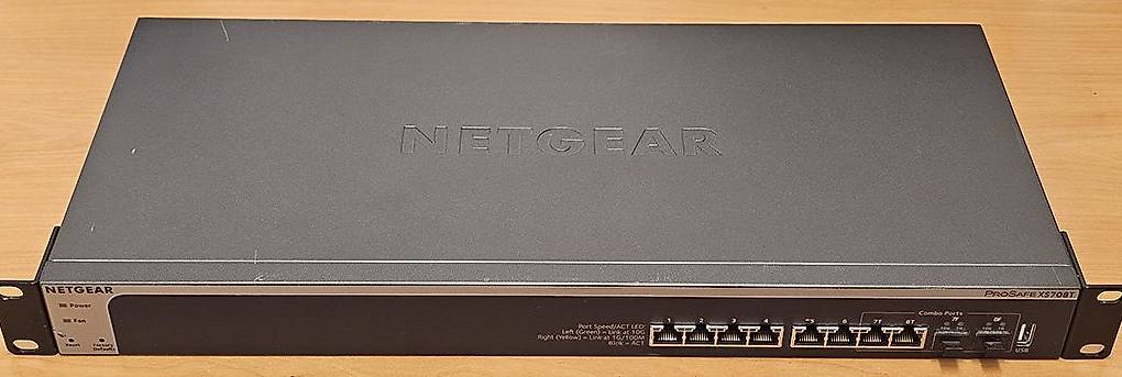 Switch réseau 8x10Gbits Netgear Prosafe XS708T im Kanton Genf