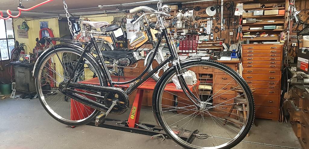 Cadre De Vélo De Ville THE0 – Ancien 1930/40 – Rare – Vintage Français