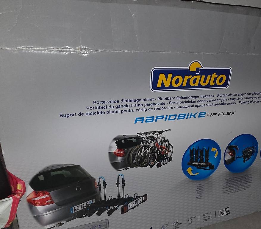 Porte-vélo places Naurauto Canton Genève