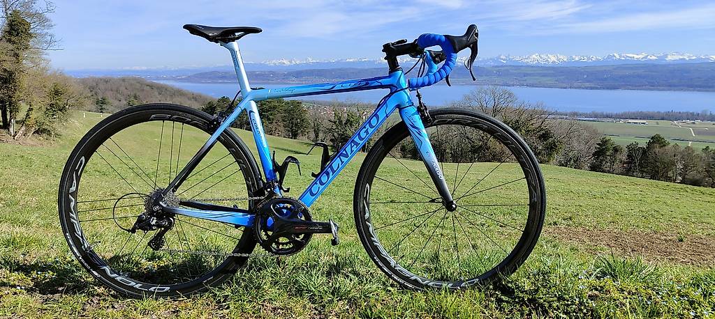 Cadre Colnago C52 Avec Guidon Carbone Deda Alanera - Vélo Route 520mm, Occasion