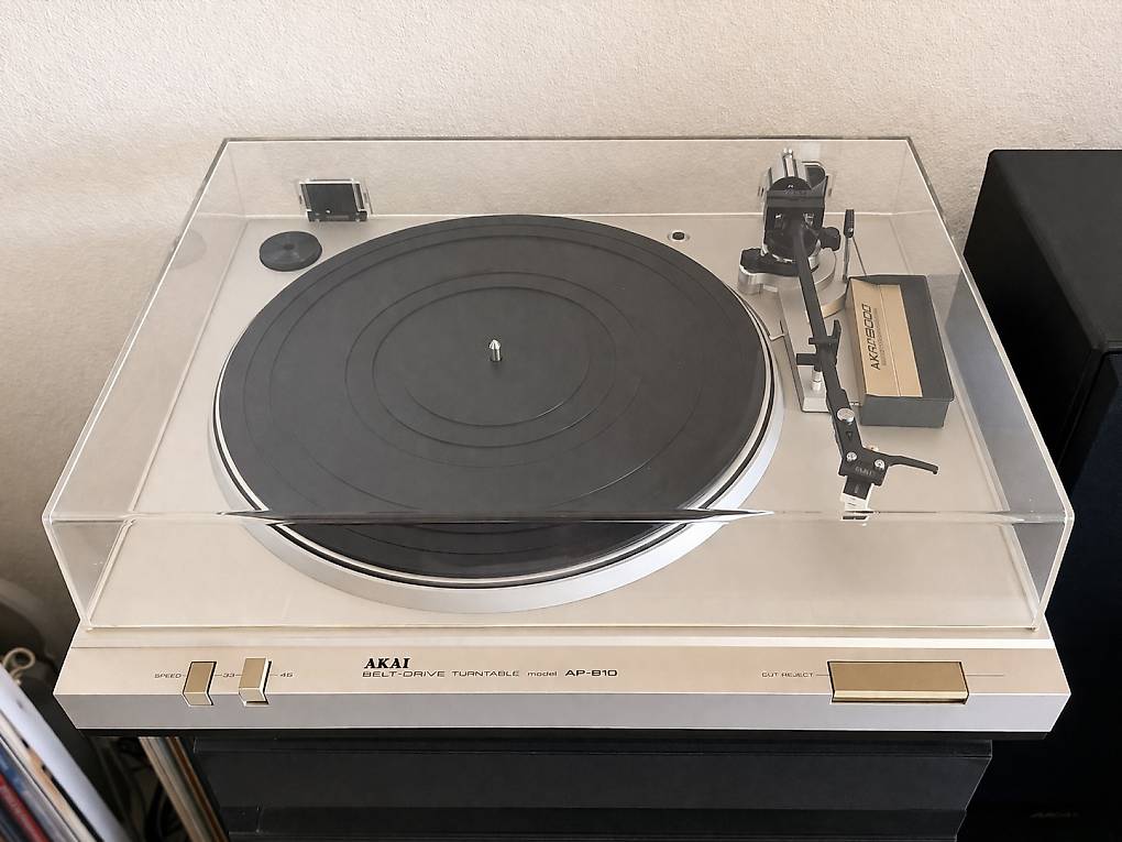 Platine Vinyle AKAI AP-M70 - Tourne-disque Vintage En état De Marche
