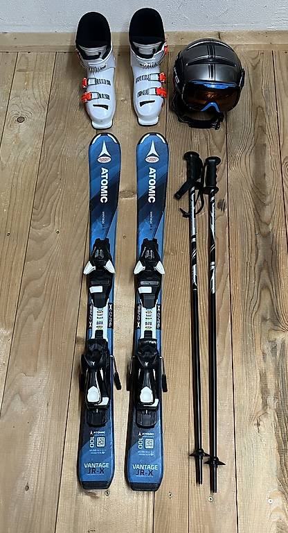 Ski, Skistiefel, komplette Ausrüstung deals