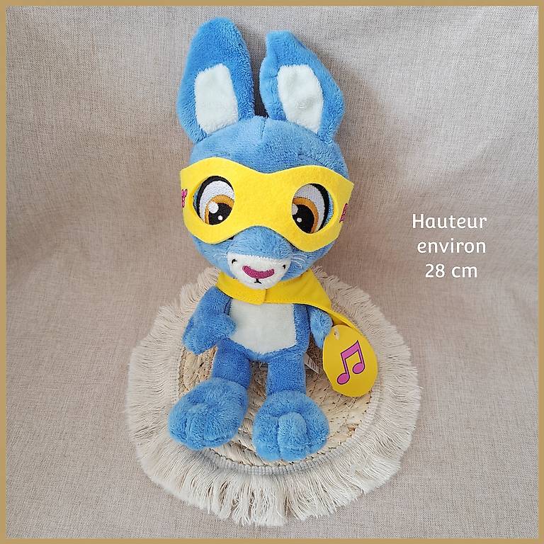 Poussin Lapin Peluche Migros Peluche Lapin Bleu, Sami, Collection