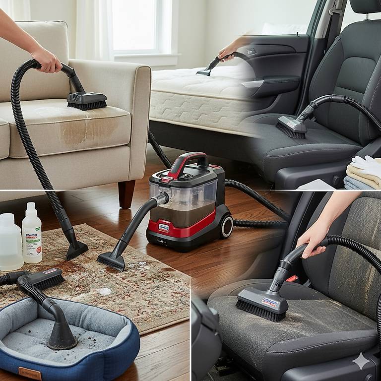 Location shampouineuse Bissell Spot Clean Pro – Nettoyage tapis, canapés, matelas, voitures - Autres services