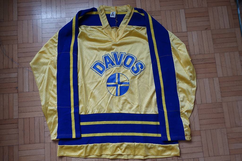 Original HC Davos HCD Trikot 70er/80er Jahre Rarität! im Kanton