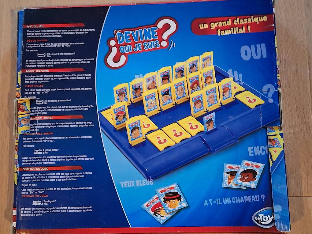Jouets de Jeu de Société, Jeu de Devinettes Sécuritaire Facile à Utiliser, Éducatif, Stimulant les Habiletés, Interactif pour Enfants Jouets de Jeu de Société, Jeu de Devinettes Sécuritaire Facile à Utiliser, Éducatif, Stimulant les Habiletés, Interactif pour Enfants