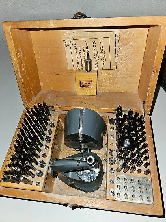 Pince Ancienne D'Horloger - Outil Vintage JRG, Longueur 13.7 Cm - Occasion