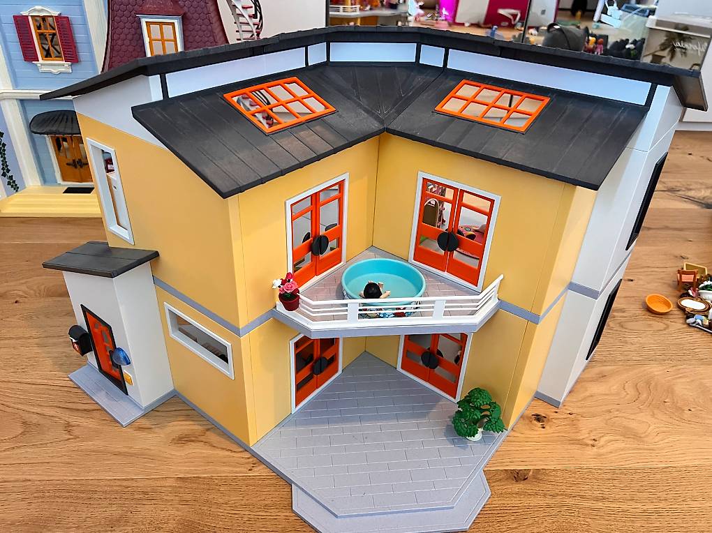 maison playmobil moderne