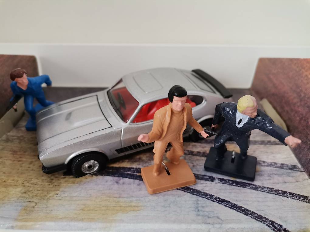 Jouet Ancien Corgi Toys - Captain Marvel Porsche 262 - Échelle 1:24 - France