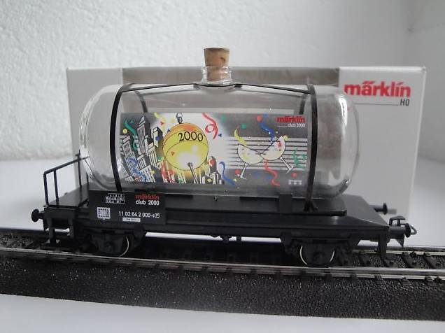 Märklin HO Citerne en verre Club 2000 Märklin im Kanton Wallis anibis ch