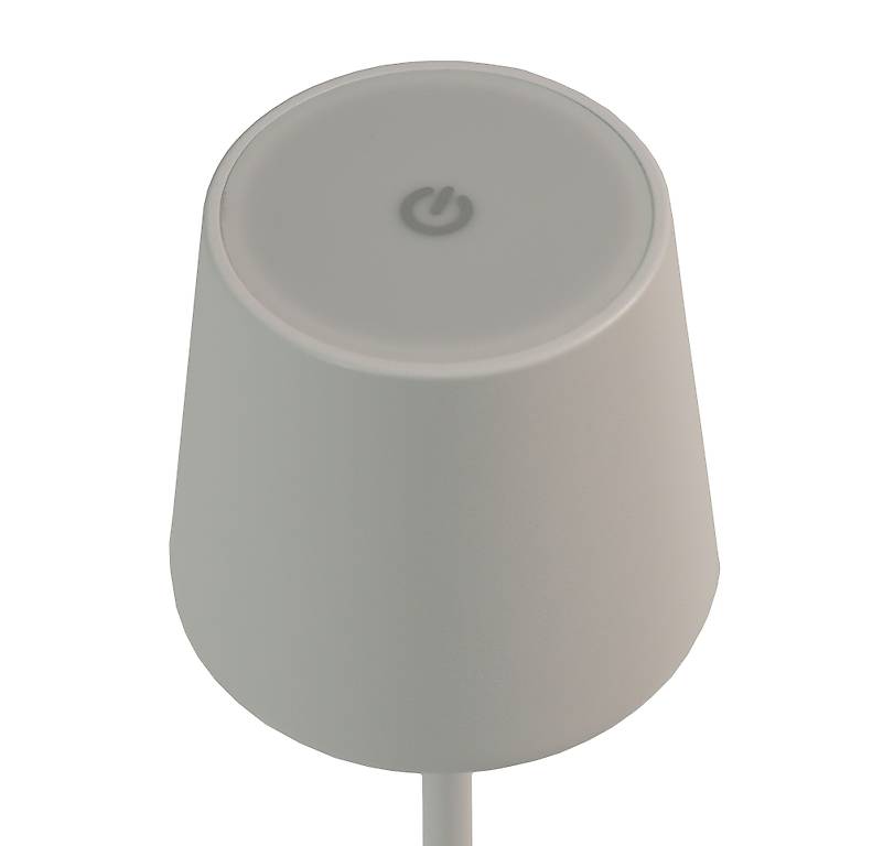 Lampe de table LED MEIRA blanc