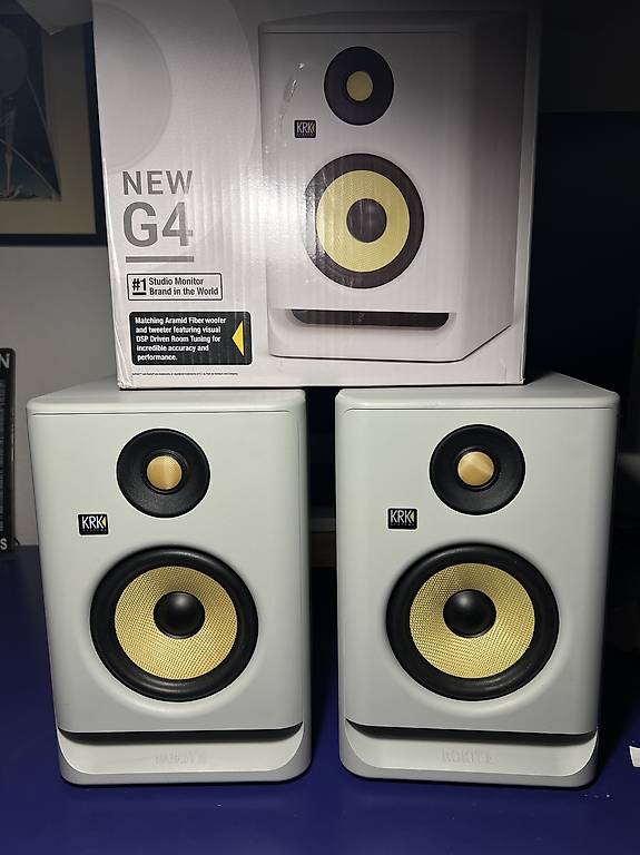 KRK Rokit 5 G4 (paire) white Canton Vaud - anibis.ch