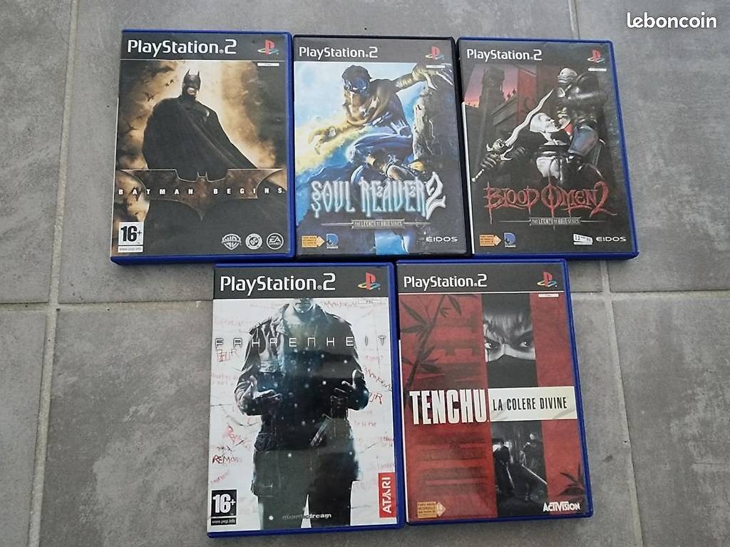 Lot de jeux vidéo pour PS2 - Jeux vidéo