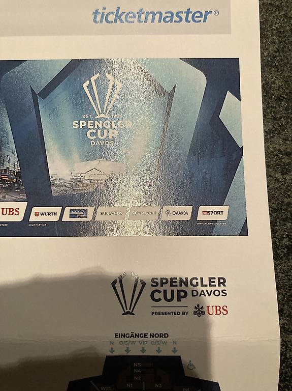 Billets Spengler Cup Canton Vaud anibis.ch