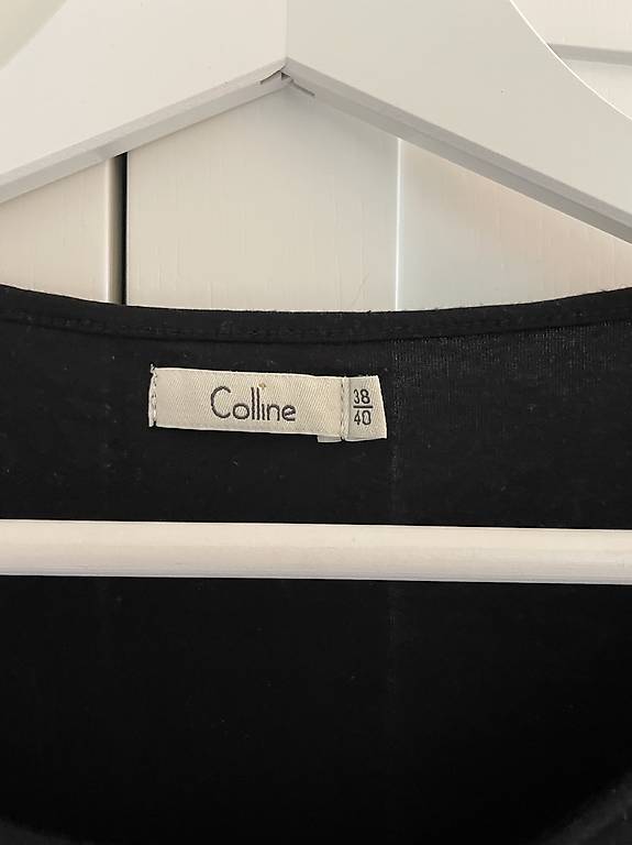 Gilet De Grossesse Noir Calinkalin - Taille 38/40, 100% Acrylique, Manches Longues - Très Bon état