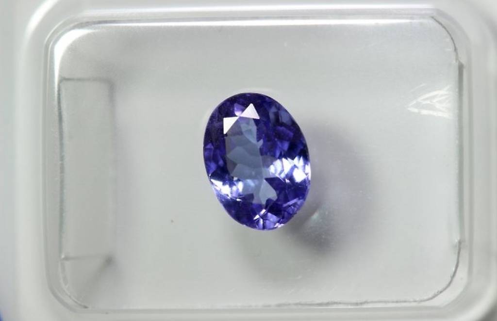 Paire De Tanzanites Naturelles - 1.34 Carats Au Total - Certifiées Avec Rapport ALGT - Pierres Précieuses Neuves