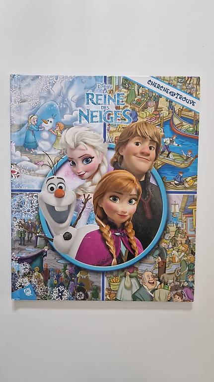Cherche Et Trouve Reine Des Neiges