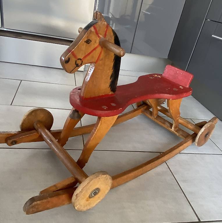 Antique wood authentic toy by Wisa Gloria