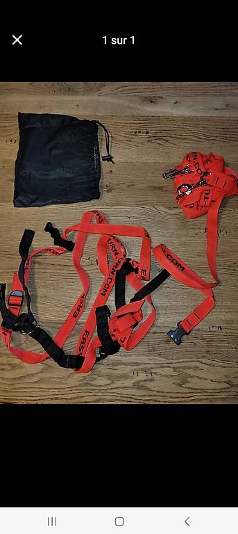 Harnais D'apprentissage Pour Ski Et Snowboard Enfant - Corde De Traction - Taille Réglable