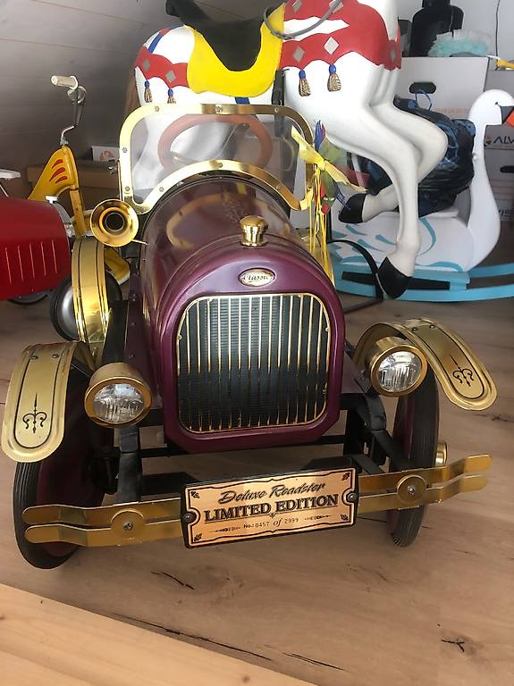 3 ENJOLIVEURS ROUES VOITURE A PEDALES PEDALS CAR TRETAUTO REF 41