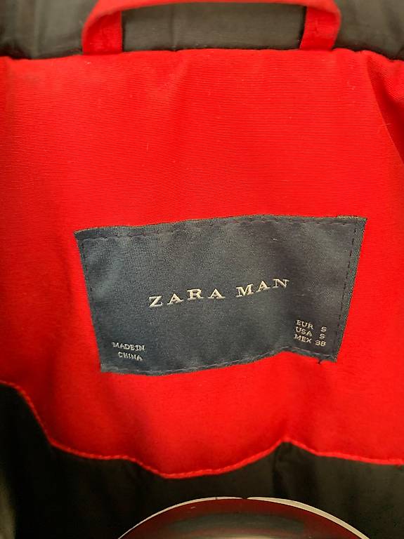 Veste D'hiver Zara - Modèle Pea Coat Bleu, Taille XS, Neuve Sans étiquettes