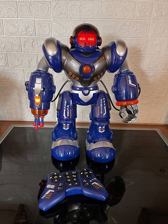 Robot Télécommandé Intelligent HUSAN Pour Enfants - Programmable, Détection De Gestes, Chante Et Danse - Cadeau Idéal