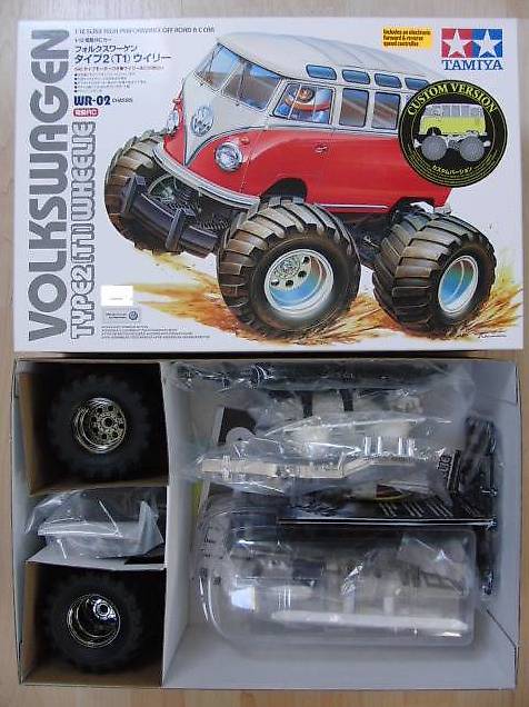 Tamiya Volkswagen Type 2 (T1) WHEELIE CUSTOM VERSION 84373 Canton