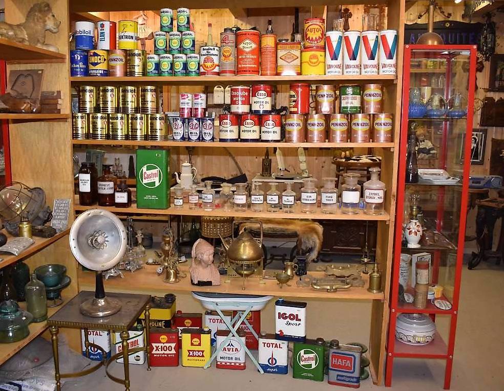 Huile Esso vintage, 1 pinte | Décoration de garage rustique | Objet de