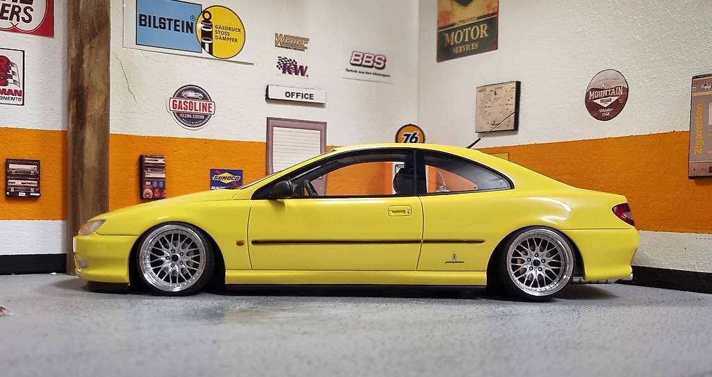 Peugeot 406 Taxi – Miniature Otto OT1120 – 1/18 Neuve