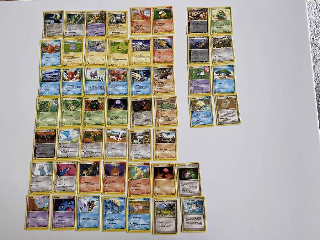 Pokemon Lot Ex Dragon Ex Sandstorm Canton Vaud Anibis Ch