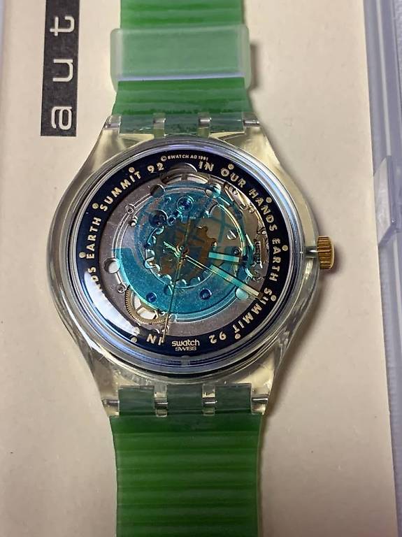 Swatch Automatic Neu Earth Summit im Kanton Schaffhausen