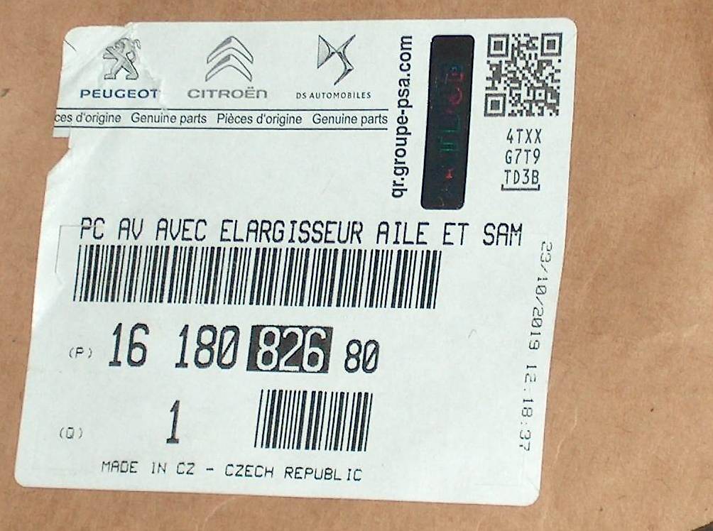 Support de pare-chocs arrière, central pour Citroën DS3, achat / vente